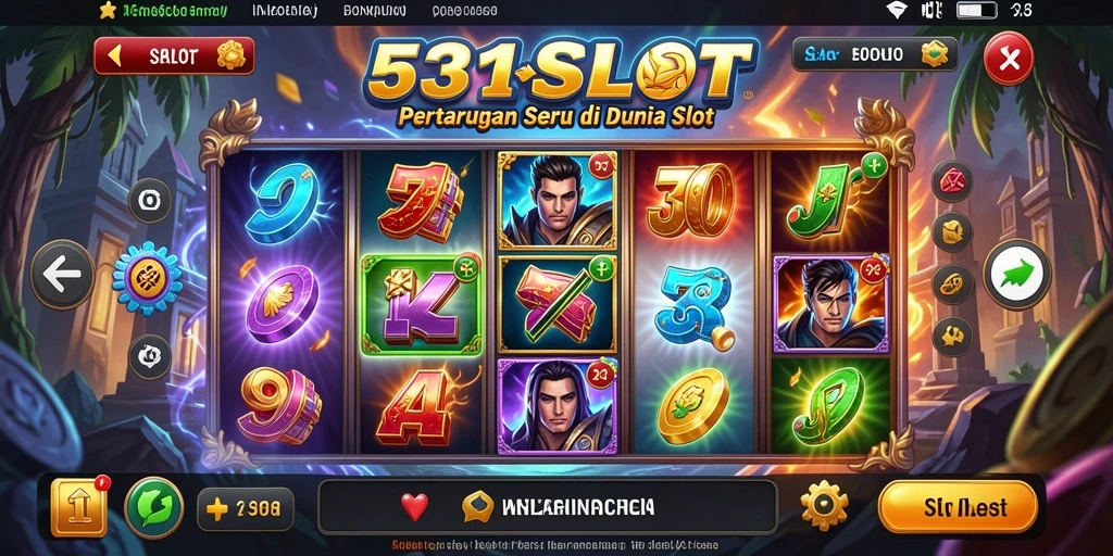 Tampilan grafik menakjubkan dari gameplay 531SLOT yang penuh aksi.