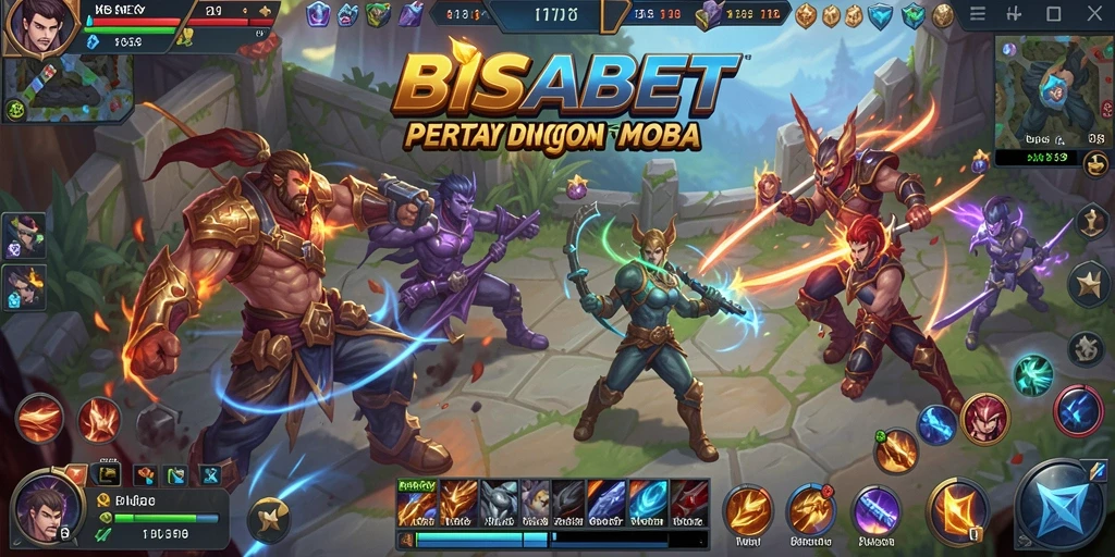 Gameplay mendebarkan di <strong>BISABET</strong> dengan strategi tim yang intens.