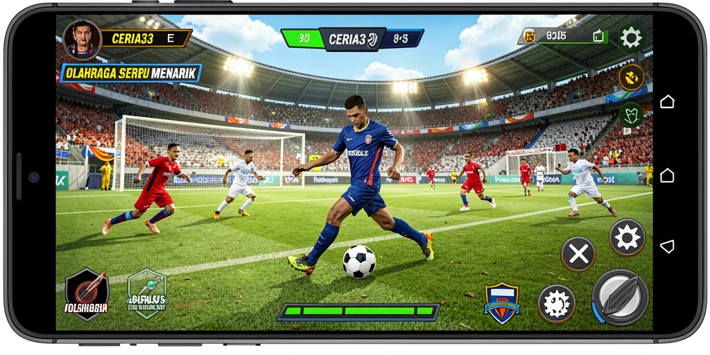 Tampilan gameplay CERIA33 yang seru dan menantang.
