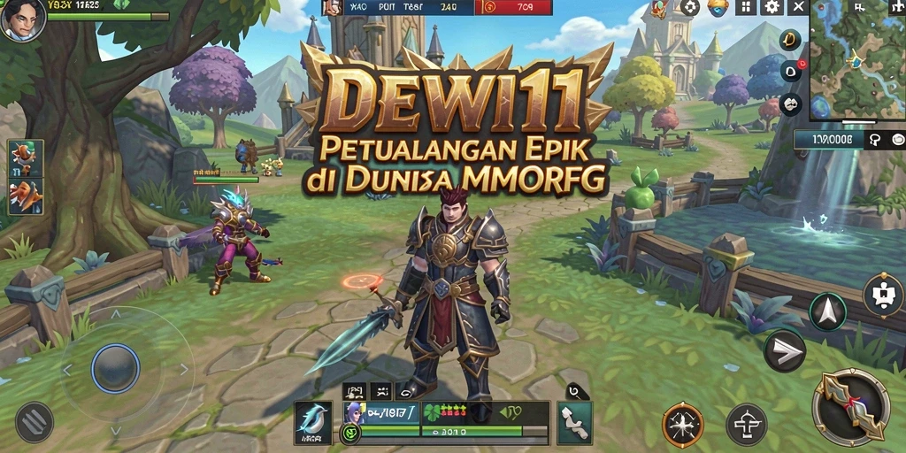Tampilan menarik dari gameplay DEWI11 yang memikat.
