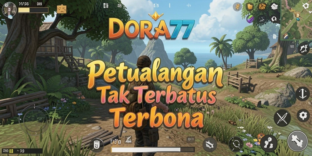 Gameplay DORA77 yang menakjubkan dalam dunia terbuka.