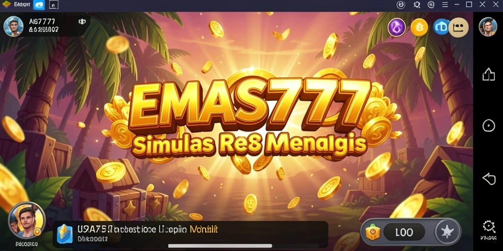 Tangkapan layar menampilkan gameplay menarik dari EMAS777.