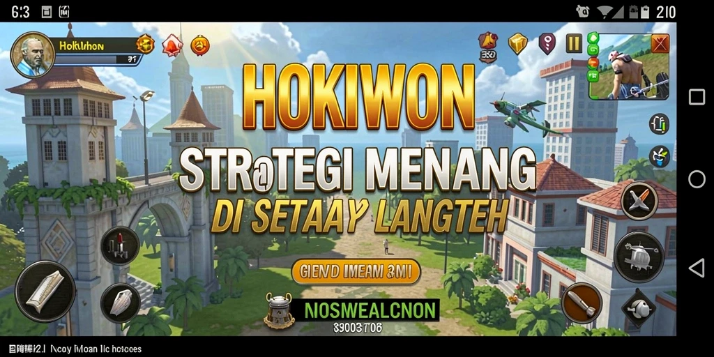 Tampilan gameplay HOKIWON yang menggugah semangat strategi.