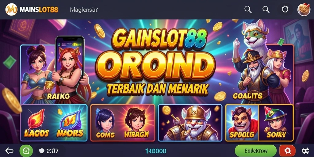Tampilan gameplay seru dan menarik di MAINSLOT88.