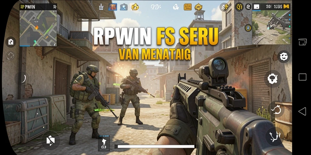 Gameplay menegangkan dan mendebarkan dari RPWIN.