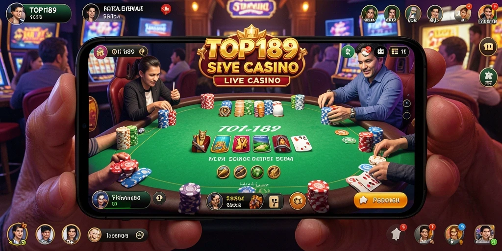 Gameplay menarik dari TOPI189 di Live Casino.